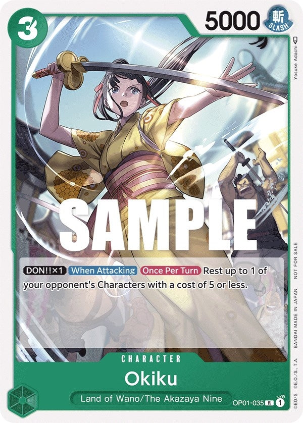 Image for Okiku (Tournament Pack Vol. 4) (OP01-035) (One Piece Promotion Cards) (OP-PR) - One Piece Card Game