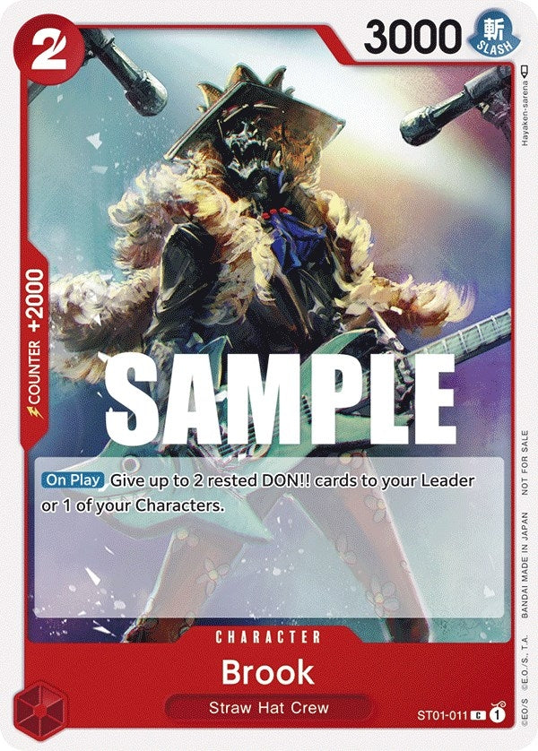 Image for Brook (Tournament Pack Vol. 4) (ST01-011) (One Piece Promotion Cards) (OP-PR) - One Piece Card Game