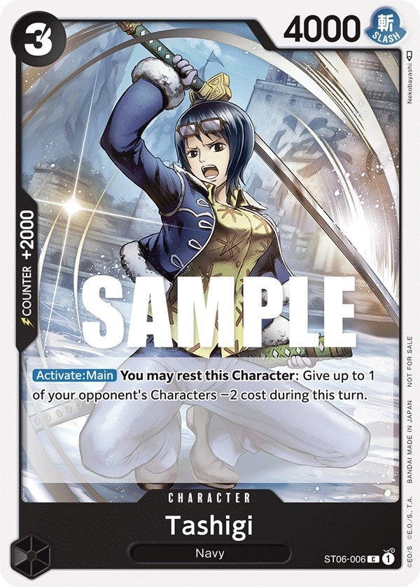 Image for Tashigi (Tournament Pack Vol. 4) (ST06-006) (One Piece Promotion Cards) (OP-PR) - One Piece Card Game