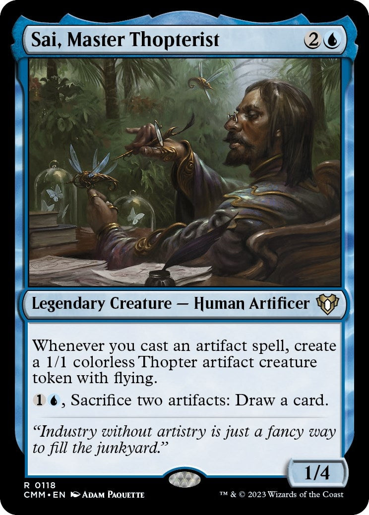Sai, Master Thopterist (118) (Commander Masters)