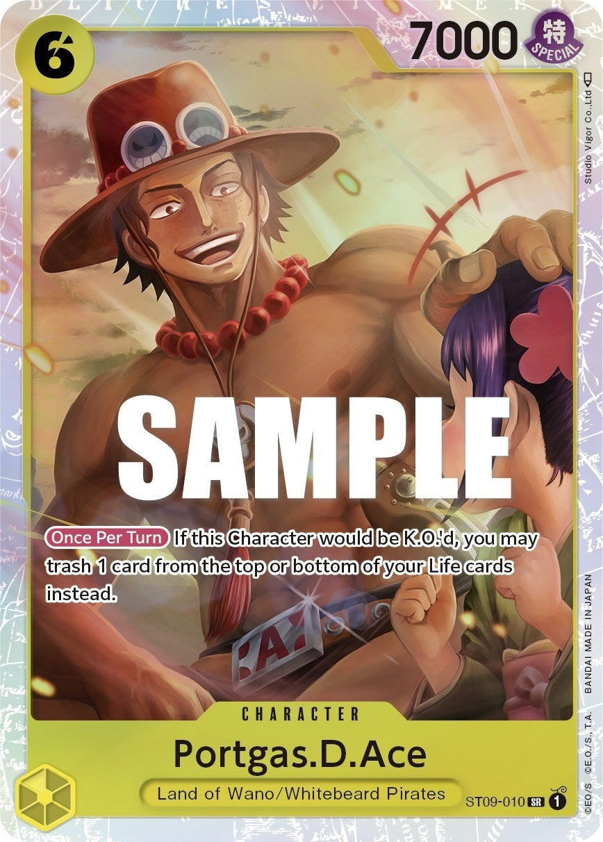 Image for Portgas.D.Ace (ST09-010) (Starter Deck 9: Yamato) (ST-09) - One Piece Card Game