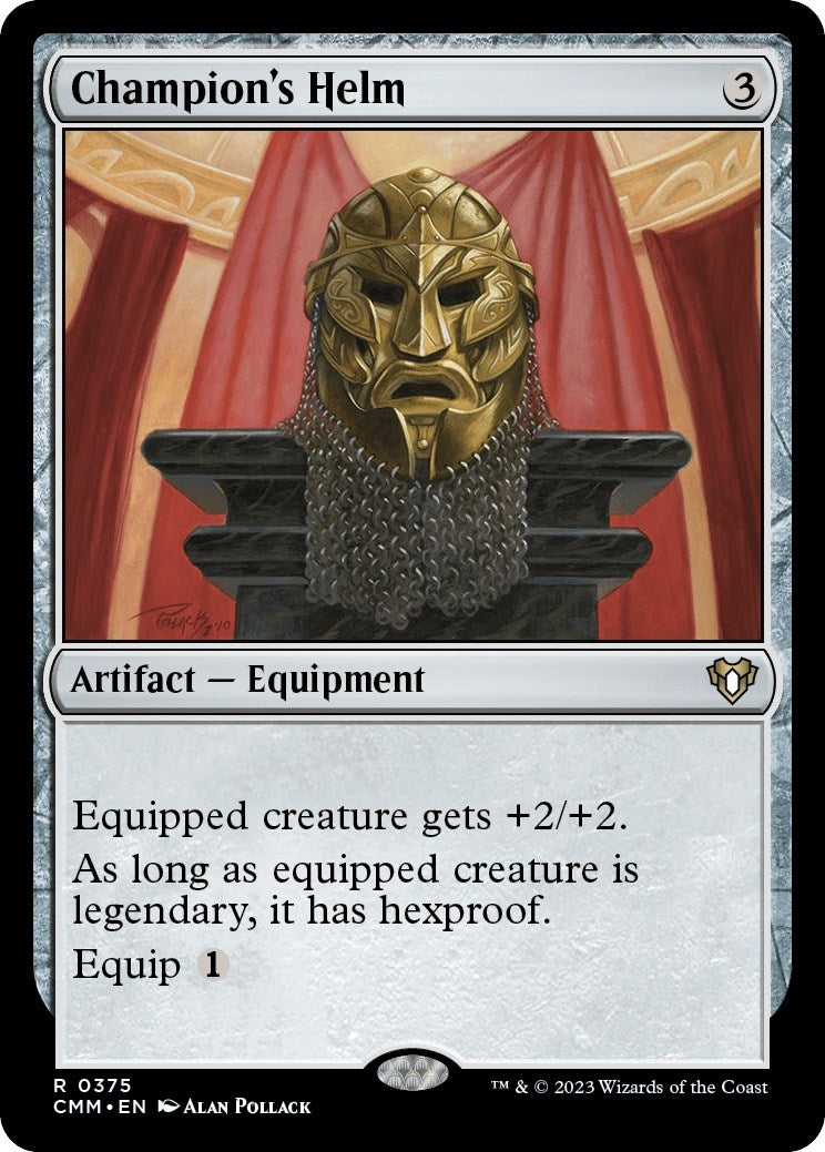 Champion's Helm (375) (Commander Masters)