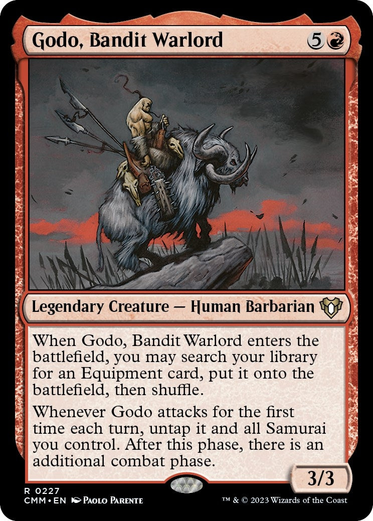 Godo, Bandit Warlord (227) (Commander Masters)