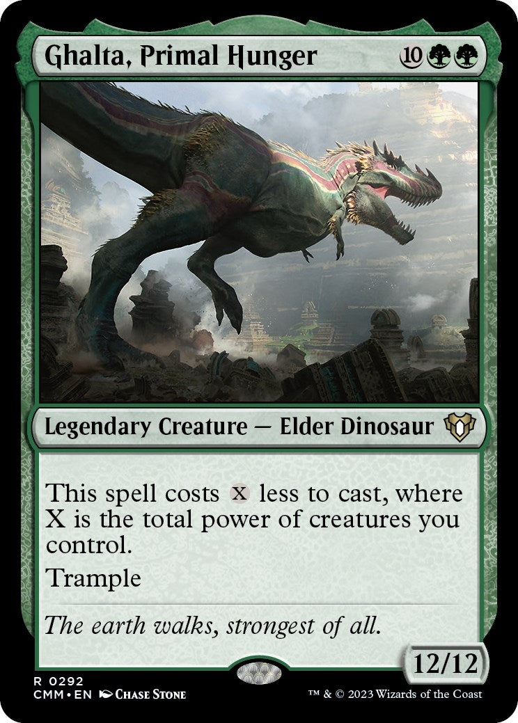 Ghalta, Primal Hunger (292) (Commander Masters)