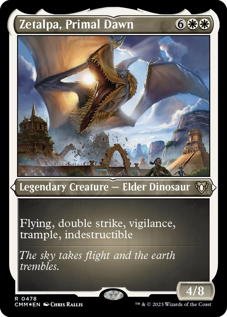 Zetalpa, Primal Dawn (Foil Etched) (478) (Commander Masters)
