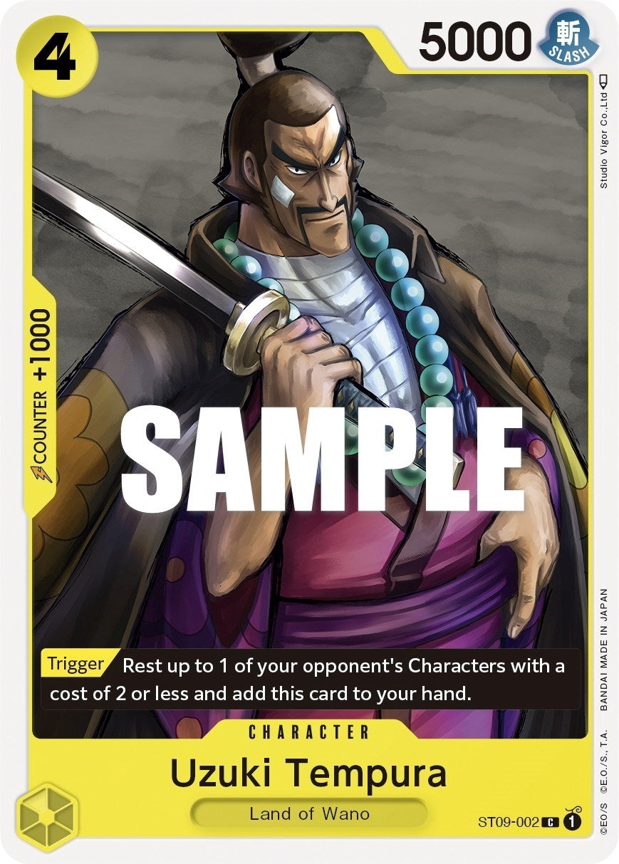 Image for Uzuki Tempura (ST09-002) (Starter Deck 9: Yamato) (ST-09) - One Piece Card Game