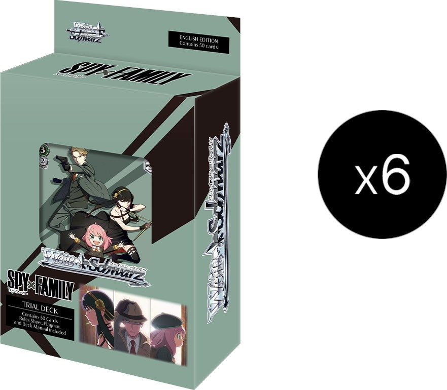 Image for SPY x FAMILY Trial Deck Display - Weiss Schwarz