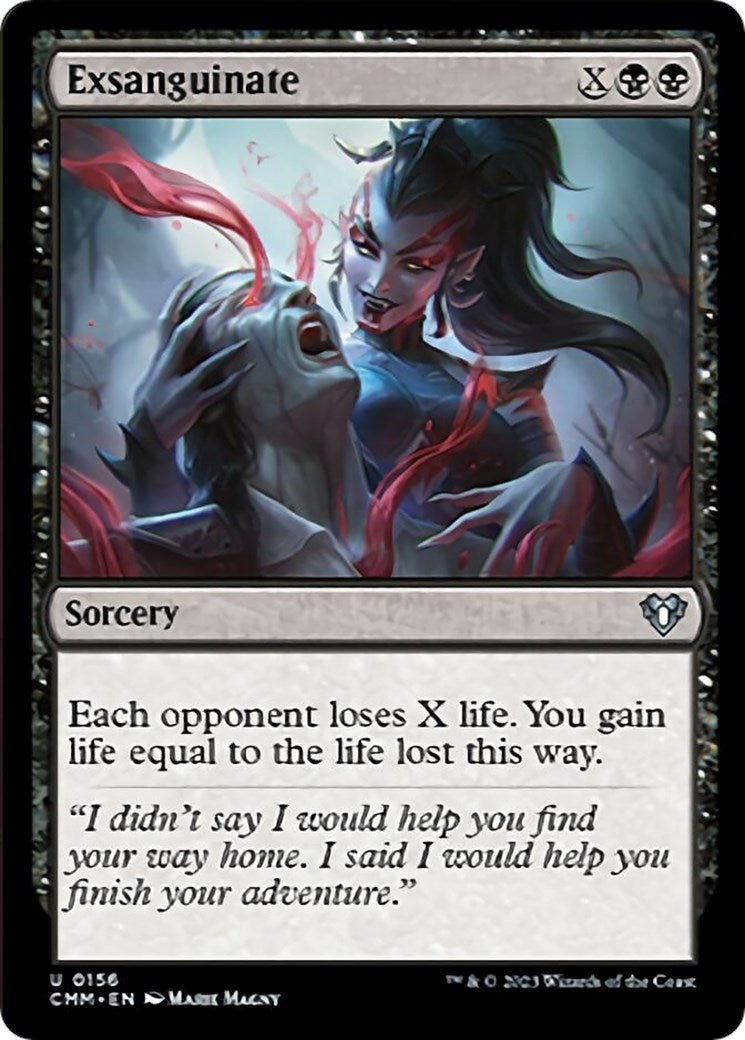 Exsanguinate (156) (Commander Masters)