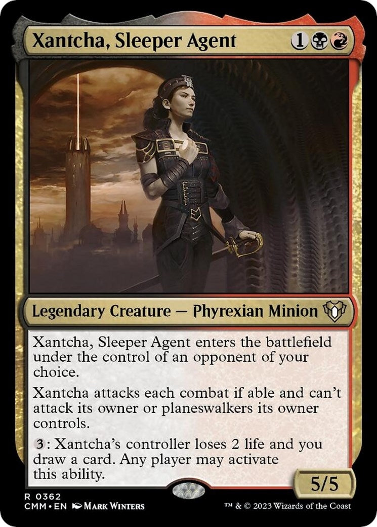 Xantcha, Sleeper Agent (362) (Commander Masters)