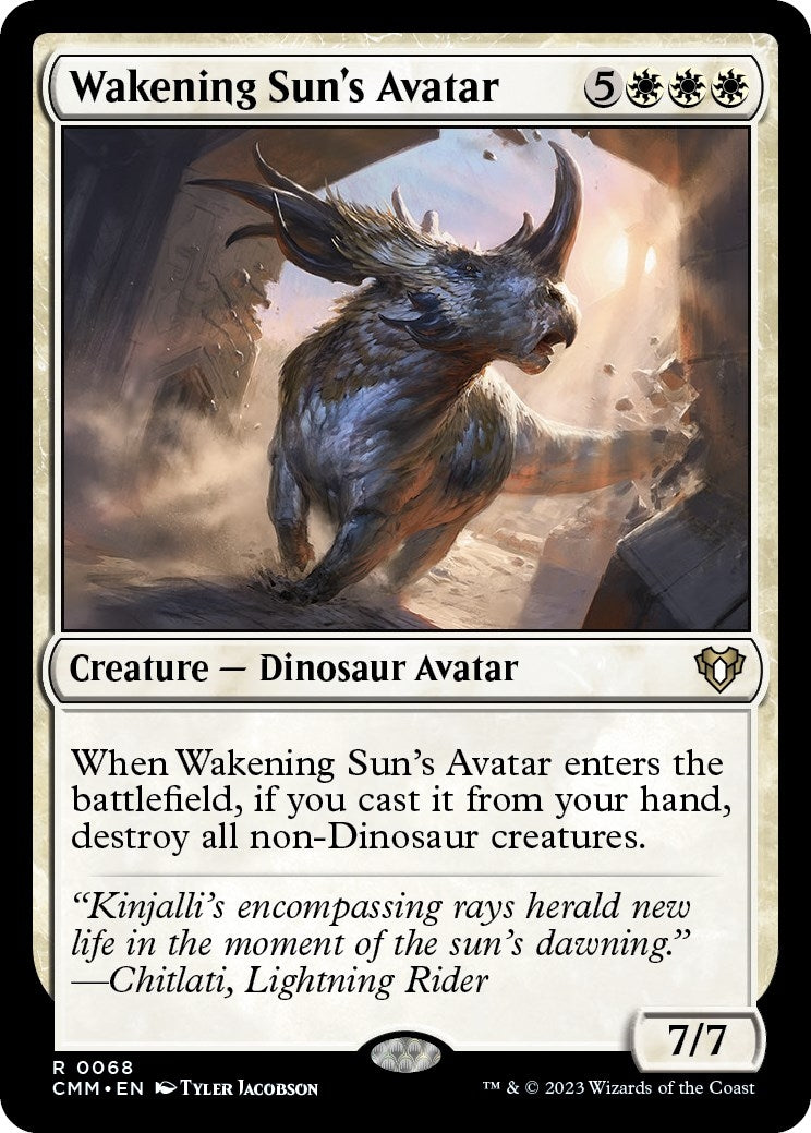 Wakening Sun's Avatar (68) (Commander Masters)