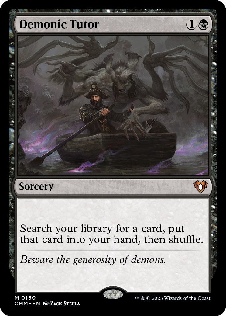 Demonic Tutor (150) (Commander Masters)