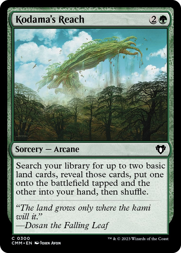 Kodama's Reach (300) (Commander Masters)