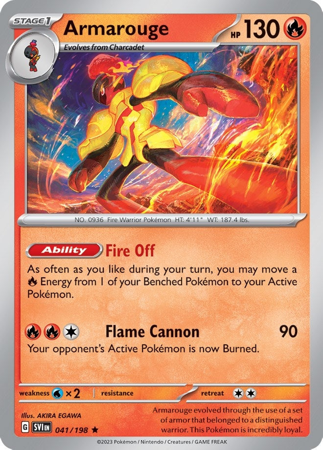 Image for Armarouge - 041/198 (Line Holo) (041/198) (Miscellaneous Cards & Products) (MCAP) - Pokemon