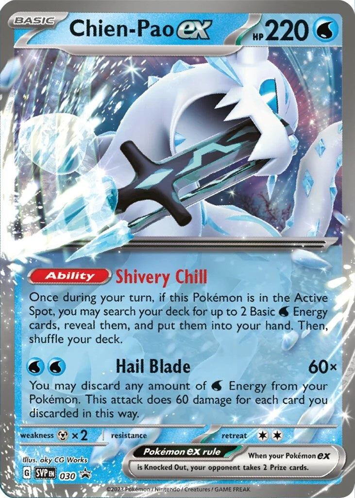 Image for Chien-Pao ex - 030 (030) (SV: Scarlet & Violet Promo Cards) (SVP) - Pokemon