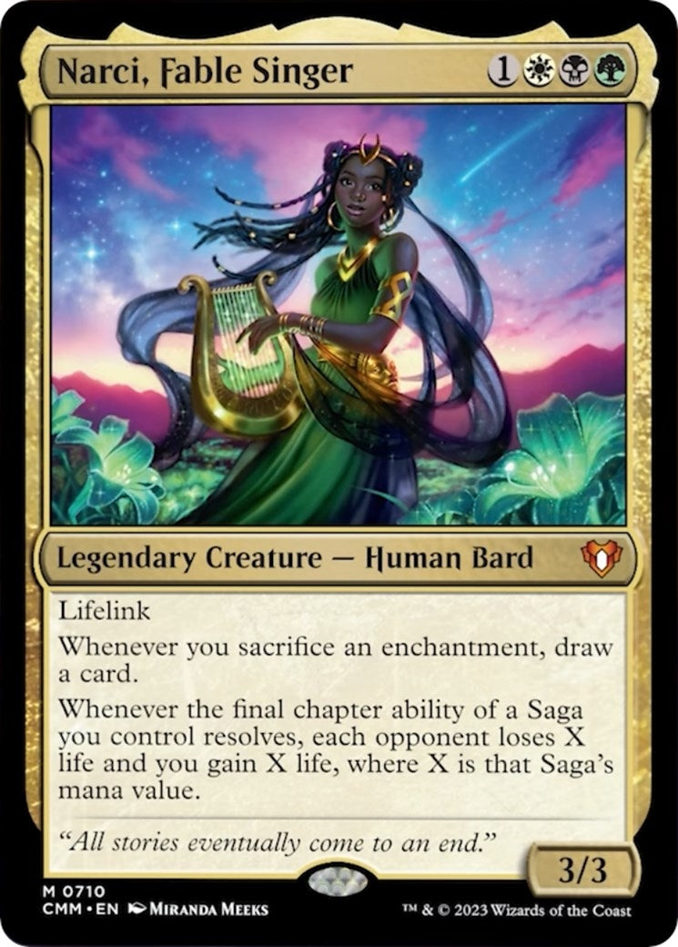 Narci, Fable Singer (710) (Commander Masters)