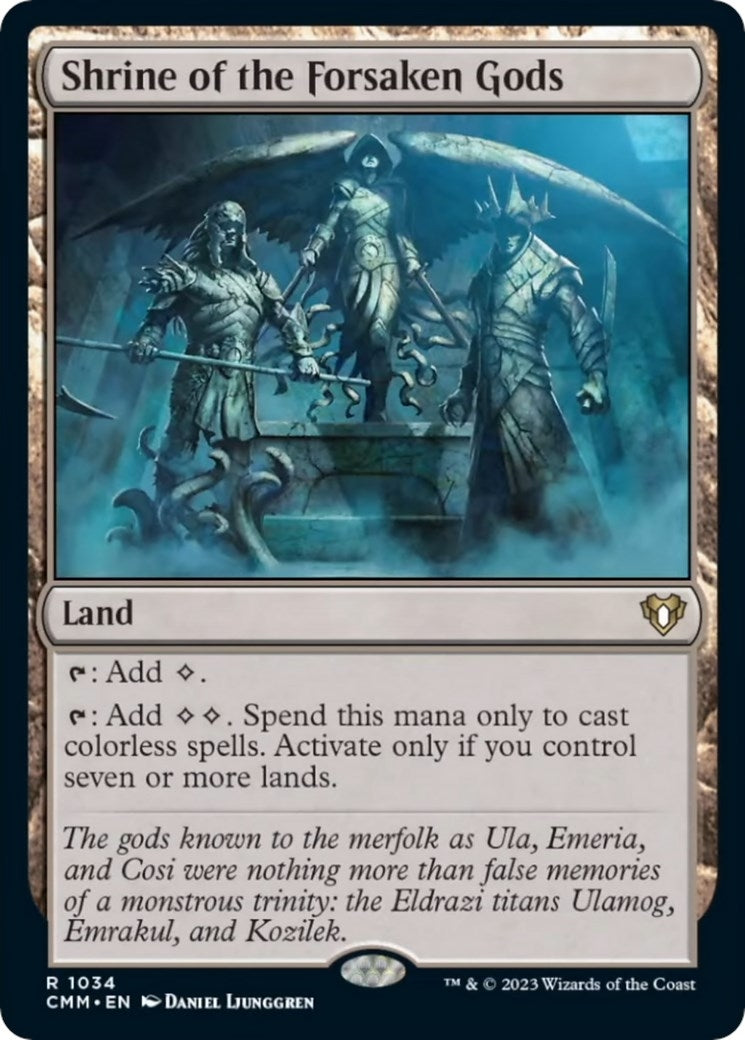 Shrine of the Forsaken Gods (1034) (Commander Masters)