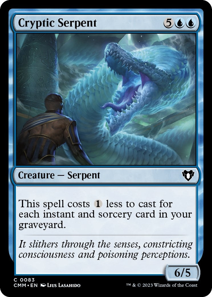 Cryptic Serpent (83) (Commander Masters)