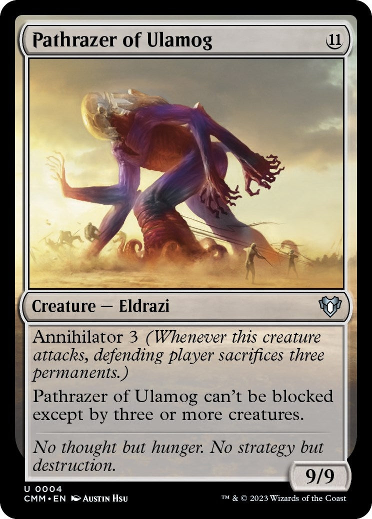 Pathrazer of Ulamog (4) (Commander Masters)