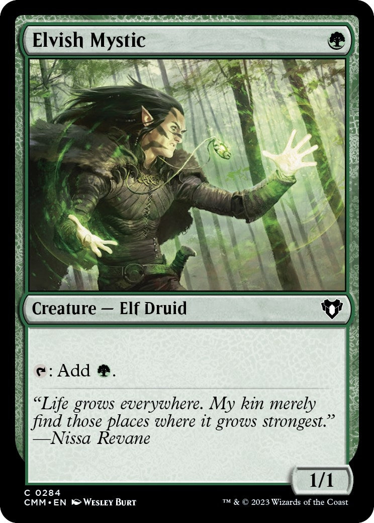 Elvish Mystic (284) (Commander Masters)