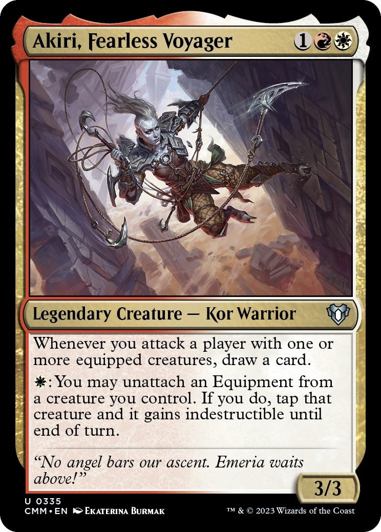 Akiri, Fearless Voyager (335) (Commander Masters)