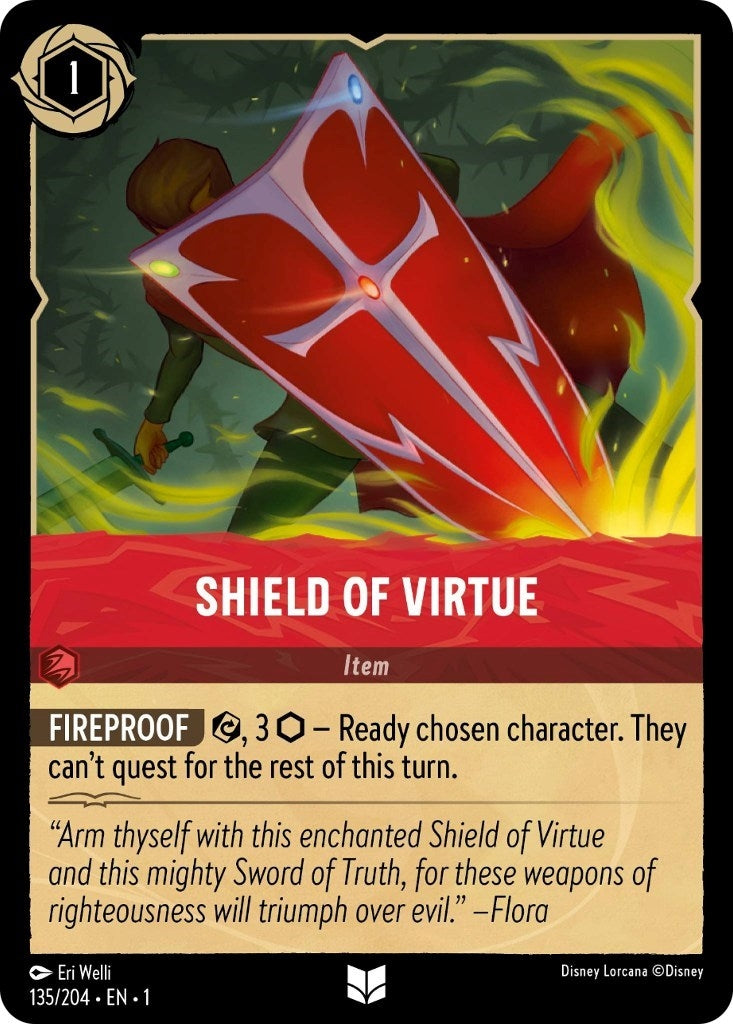 Image for Shield of Virtue (135/204) (The First Chapter) (1) - Disney Lorcana