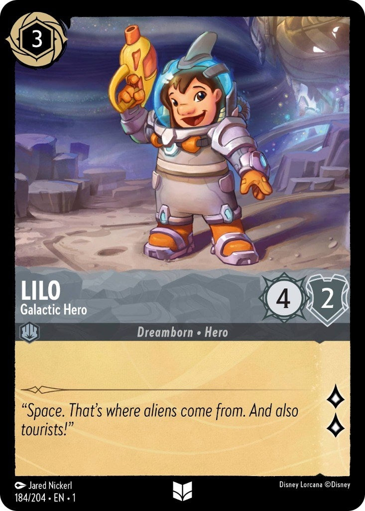 Image for Lilo - Galactic Hero (184/204) (The First Chapter) (1) - Disney Lorcana