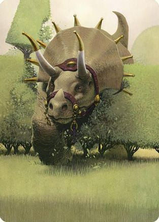 Regal Behemoth Art Card (ASCMM-043) [Art Series: Commander Masters] - PokeBox USA