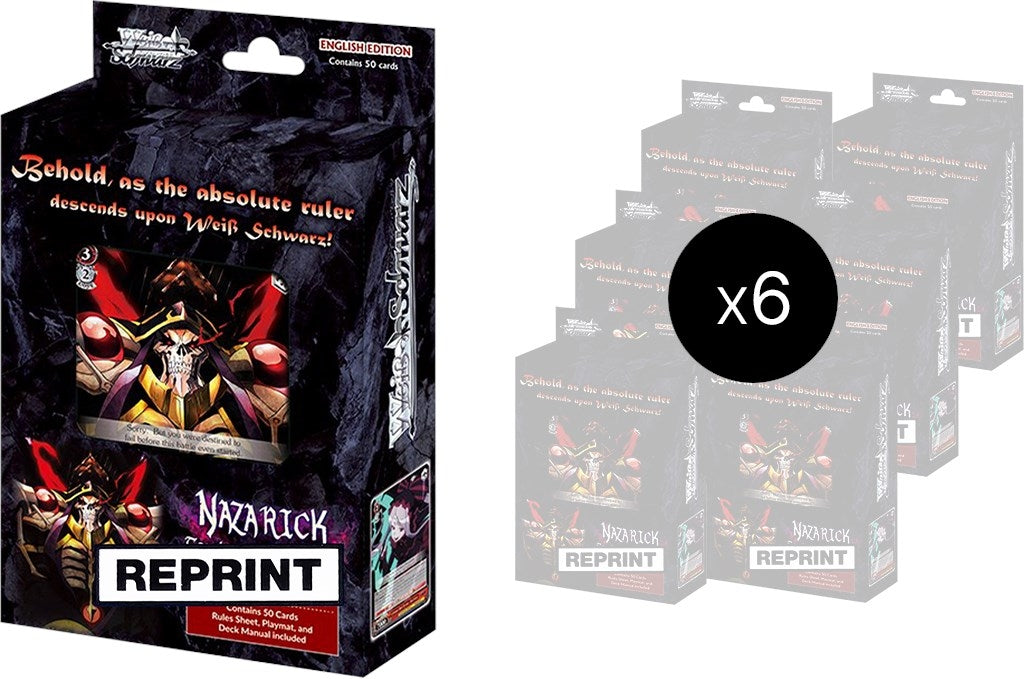 Image for Nazarick: Tomb of the Undead Trial Deck+ [Second Edition] Display - Weiss Schwarz