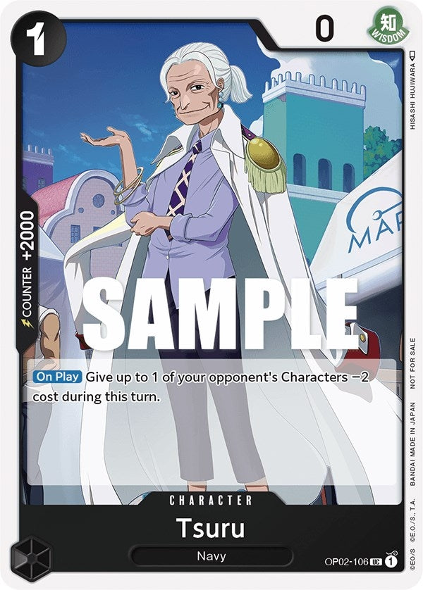 Image for Tsuru (Event Pack Vol. 2) (OP02-106) (One Piece Promotion Cards) (OP-PR) - One Piece Card Game