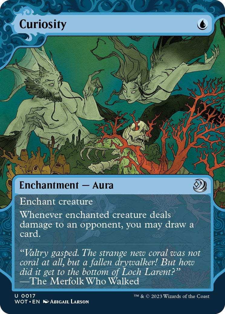 Curiosity (17) (Wilds of Eldraine: Enchanting Tales)