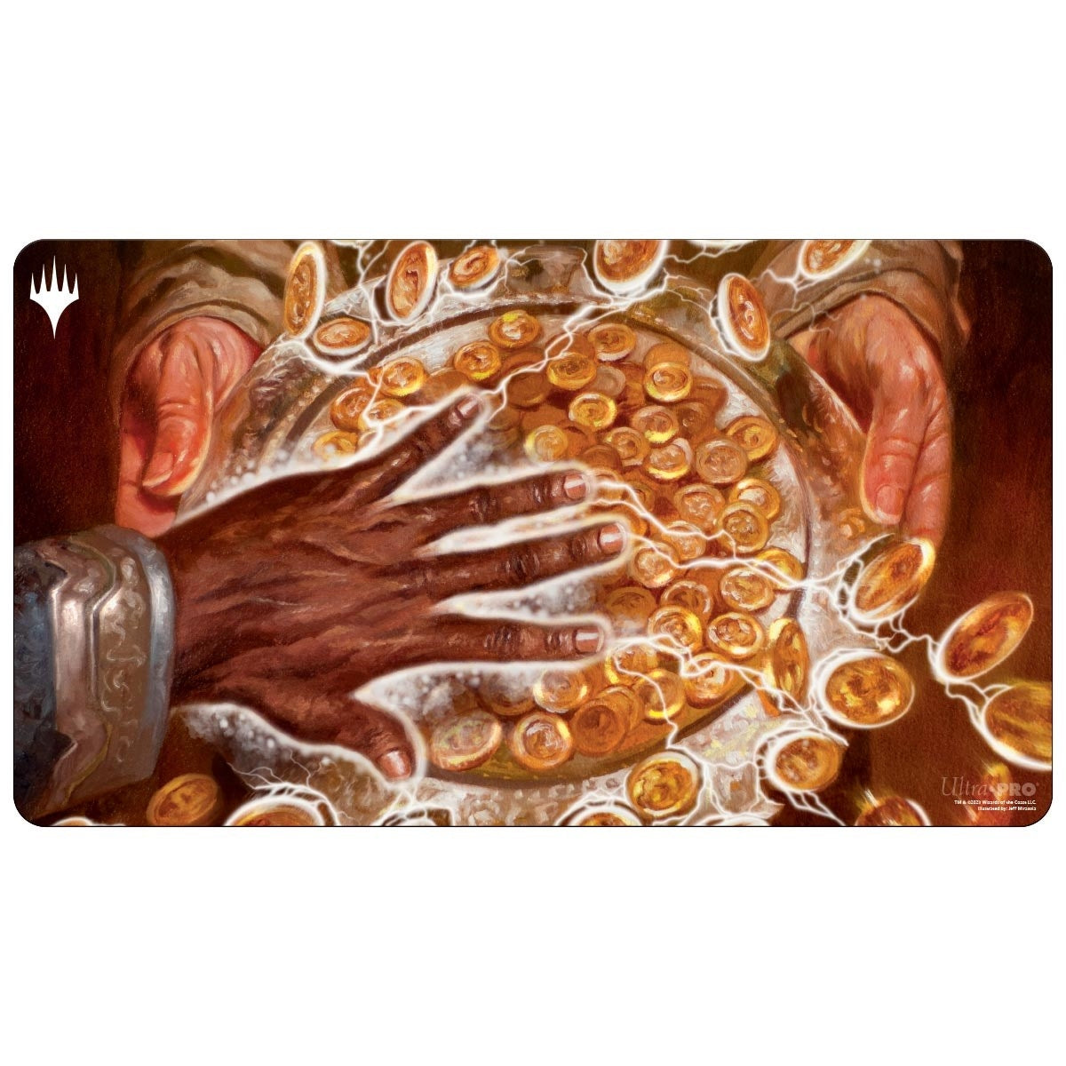 Image for Commander Masters Smothering Tithe White Standard Gaming Playmat for Magic: The Gathering - Playmats