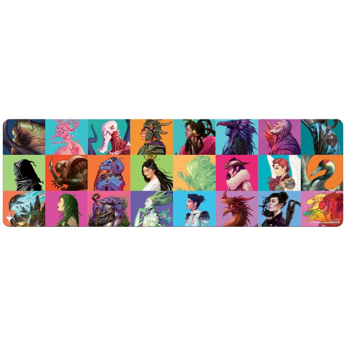 Image for Commander Masters Pop Collage 8ft Table Playmat for Magic: The Gathering - Playmats