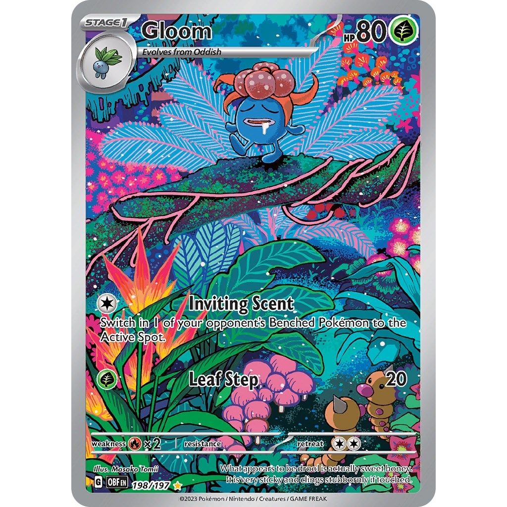 Gloom (198/197) (SV03: Obsidian Flames) - PokeBox USA