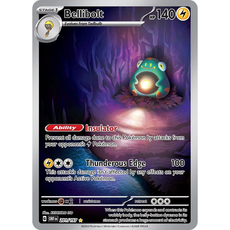 Image for Bellibolt (201/197) (SV03: Obsidian Flames) - Pokemon