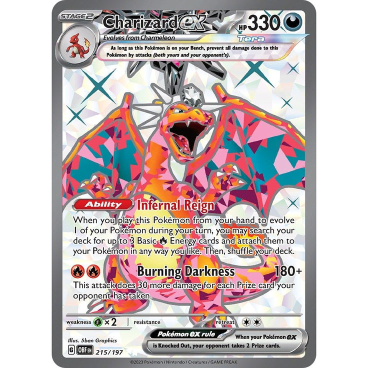 eiscue ex pokemon card Eiscue ex (222/197) (SV03: Obsidian Flames)