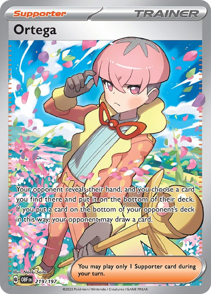 Ortega (219/197) (SV03: Obsidian Flames)
