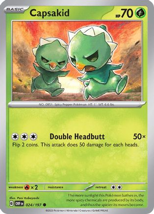 Capsakid (024/197) (SV03: Obsidian Flames)