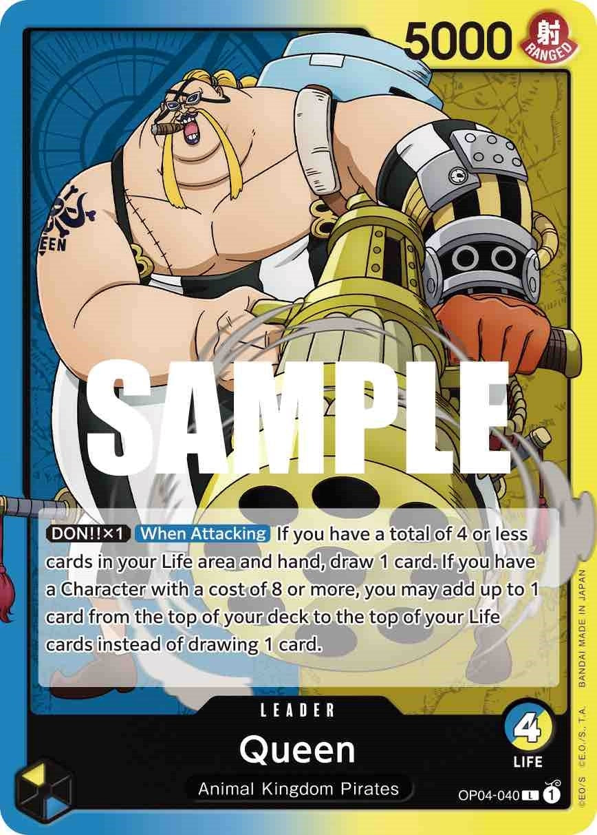 Image for Queen (040) (OP04-040) (Kingdoms of Intrigue) (OP04) - One Piece Card Game