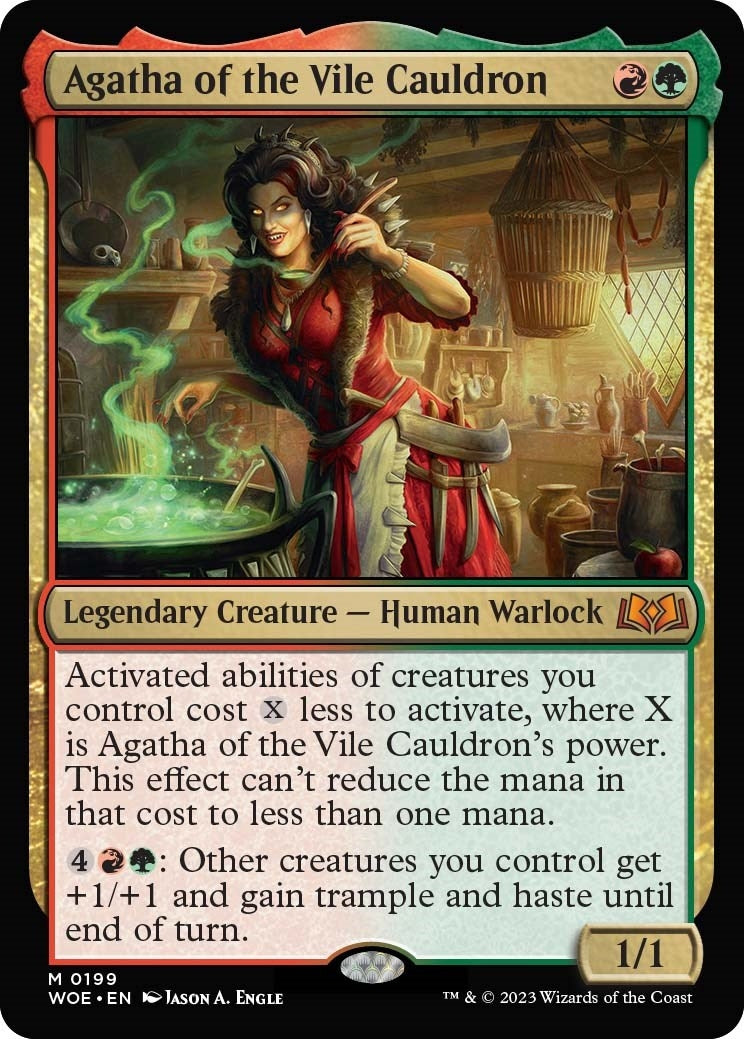 Agatha of the Vile Cauldron (199) (Wilds of Eldraine) - PokeBox USA