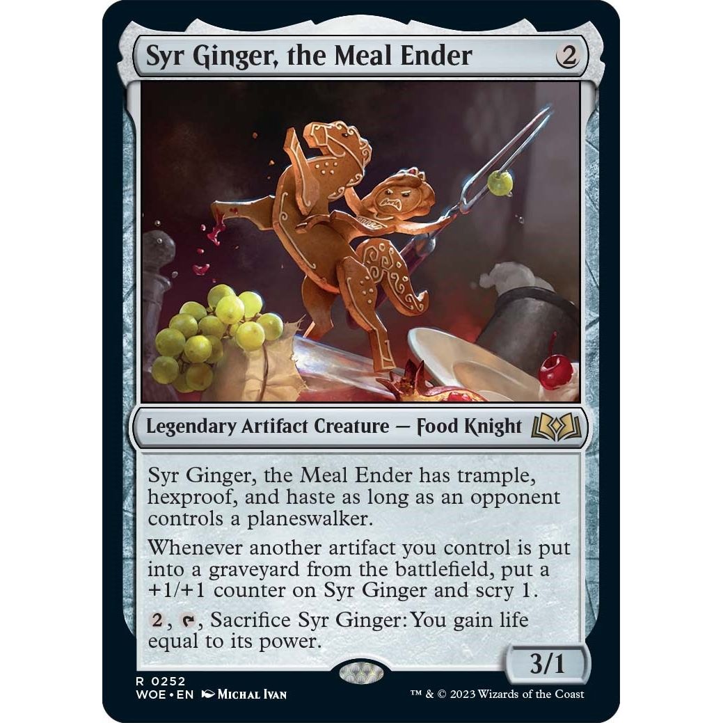 Syr Ginger, the Meal Ender (252) (Wilds of Eldraine) - PokeBox USA