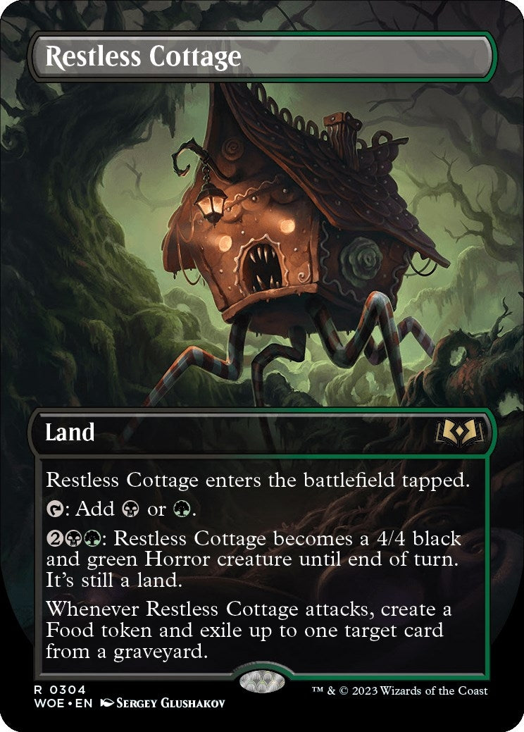 Restless Cottage (Borderless) (304) (Wilds of Eldraine)