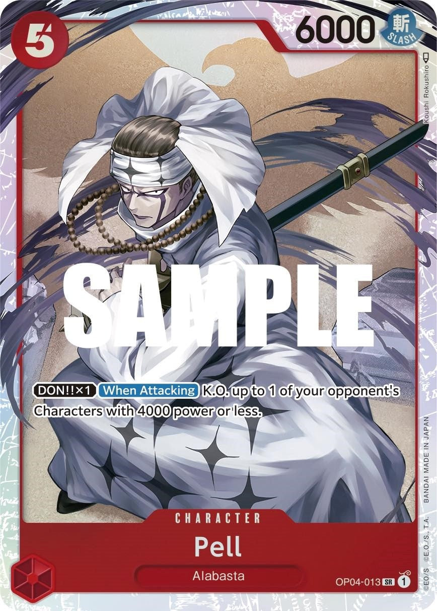 Image for Pell (OP04-013) (Kingdoms of Intrigue) (OP04) - One Piece Card Game
