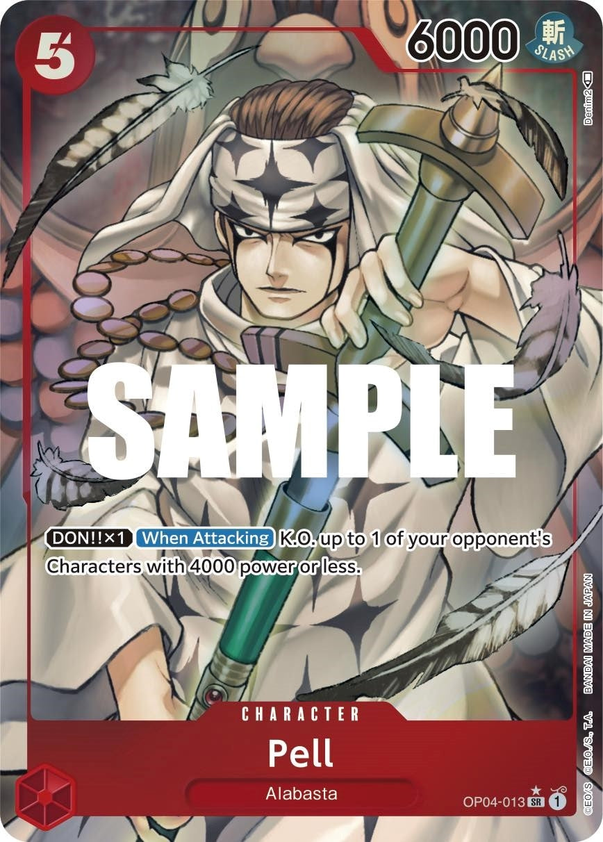 Image for Pell (Alternate Art) (OP04-013) (Kingdoms of Intrigue) (OP04) - One Piece Card Game