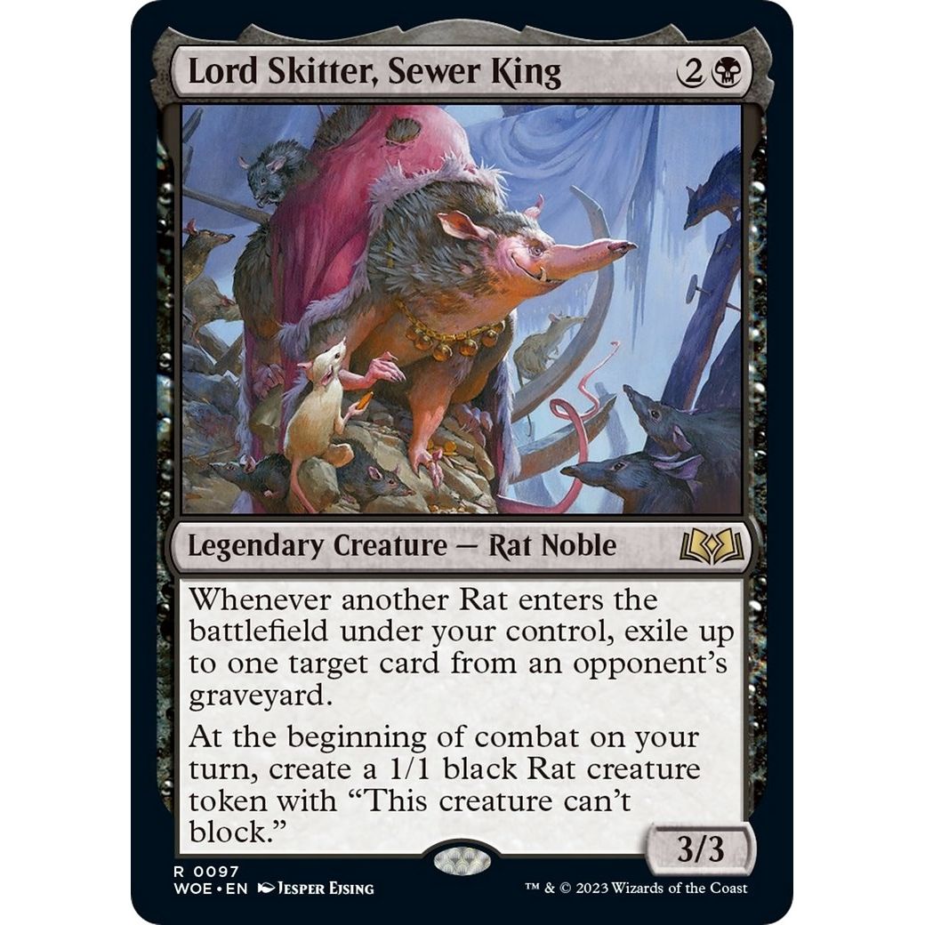 Lord Skitter, Sewer King (97) (Wilds of Eldraine) - PokeBox USA