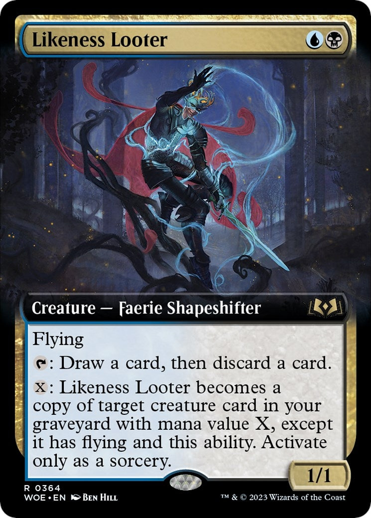 Likeness Looter (Extended Art) (364) (Wilds of Eldraine)