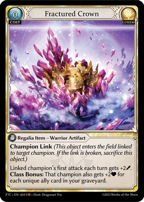 Image for Fractured Crown (024) (Fractured Crown) (FTC) - Grand Archive TCG