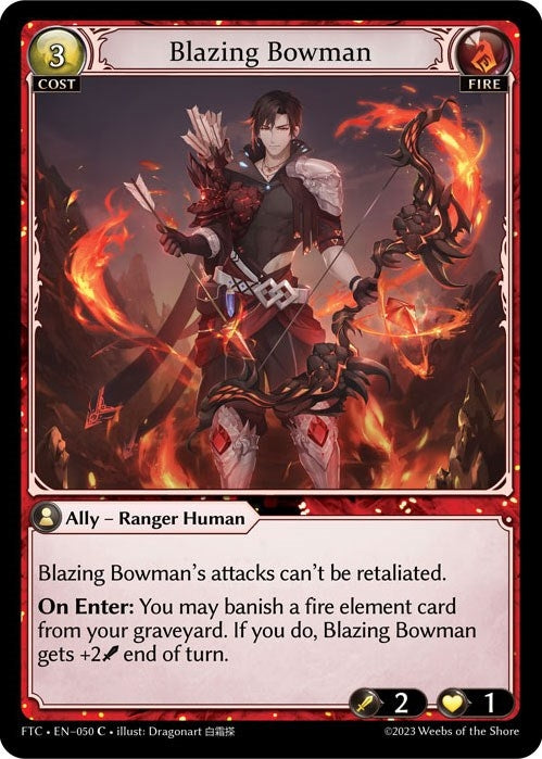 Blazing Bowman (050) (Fractured Crown)