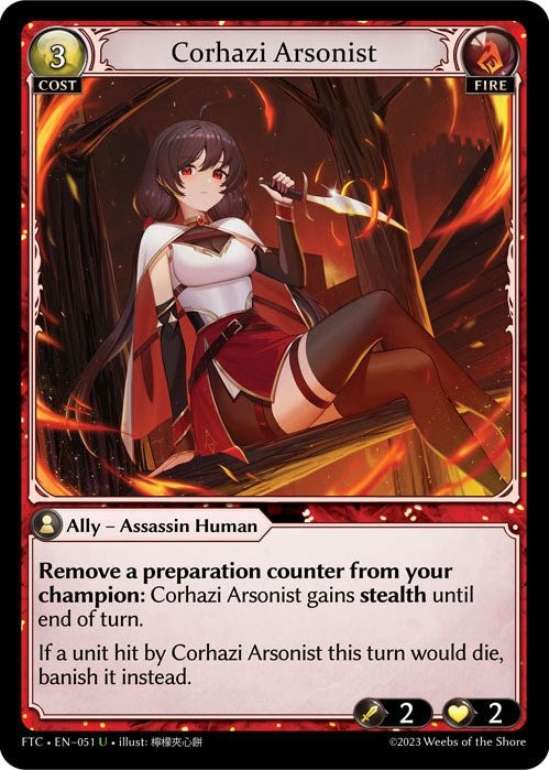 Corhazi Arsonist (051) (Fractured Crown)