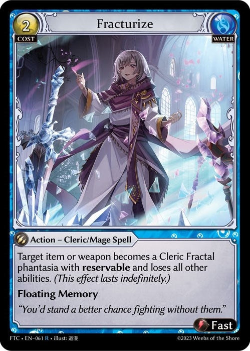 Image for Fracturize (061) (Fractured Crown) (FTC) - Grand Archive TCG
