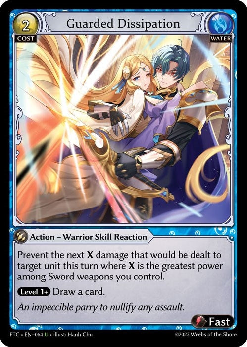 Image for Guarded Dissipation (064) (Fractured Crown) (FTC) - Grand Archive TCG